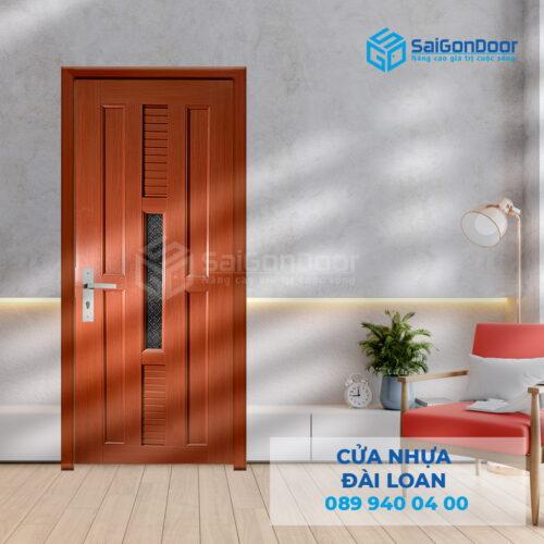 Cửa Nhựa Giả Gỗ Đài Loan YO-24 2-SGD