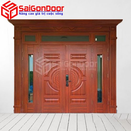 Cửa Thép Vân Gỗ KD1.01