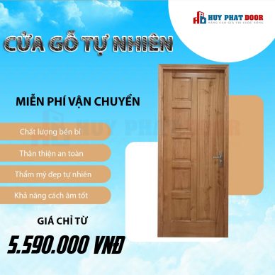 THAM KHẢO BÁO GIÁ CỬA GỖ CAO CẤP HUYPHATDOOR CHUẨN NHẤT 2025